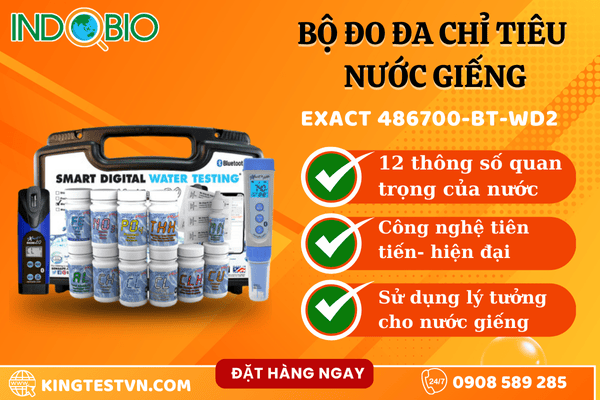 Bộ dụng cụ đo chất lượng nước giếng eXact 486700-BT-WD2
